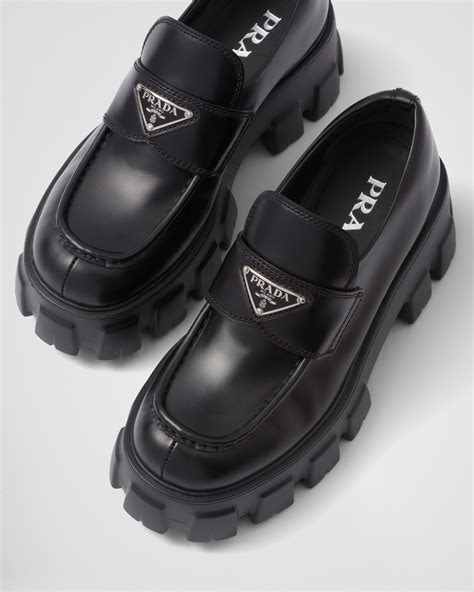 mocasines monolith prada